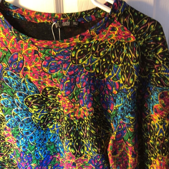 M Zara multicoloured floral top - Picture 14 of 16